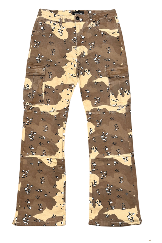 DESERT CAMO BAGGY FIT JEANS