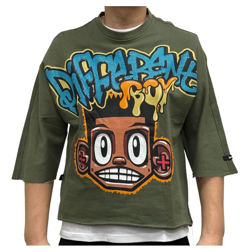 Different Boy Cropped Tee / B3