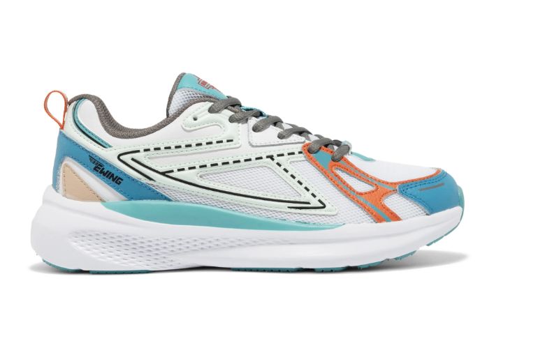 WOMEN&#39;S FASTBREAK RUNNER White/Mint/Orange