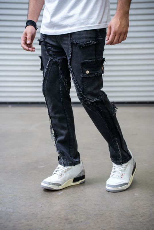 CONISTAN PREMIUM TAPER FIT DENIM STRETCH DENIM
