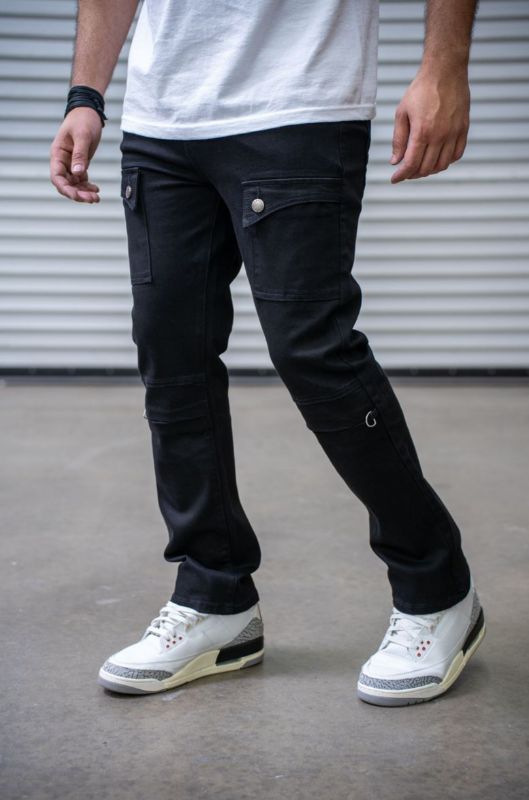 CALCADO PREMIUM STRETCH STACKED DENIM