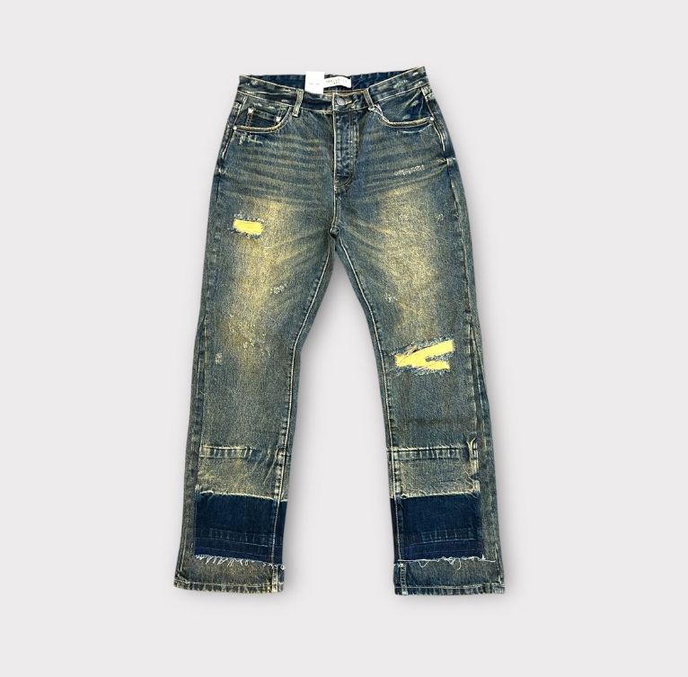 ABBEY PREMIUM TAPER FIT DENIM NON STRETCH