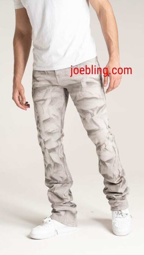 FLARE STACKED DENIM