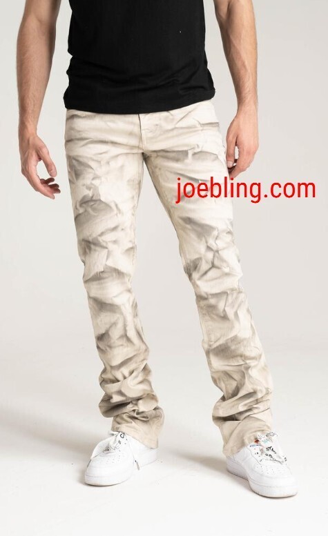 FLARE STACKED DENIM