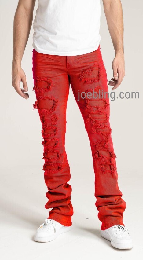 FLARE SUPER STACKED JEAN