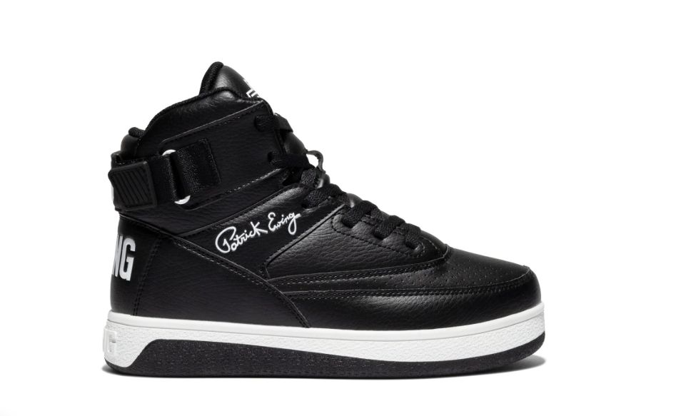 KIDS GRADE-SCHOOL 33 HI REBOUND Black/White