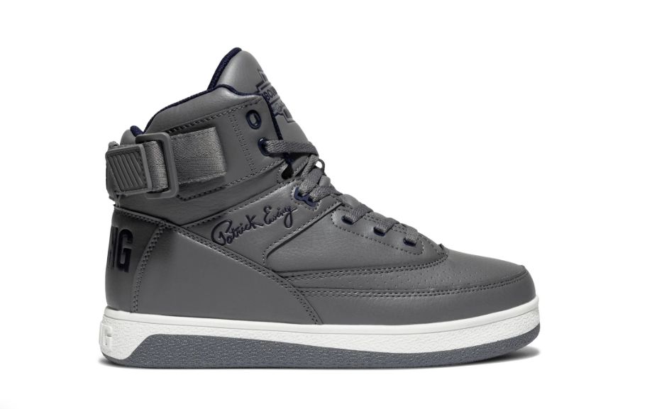 KIDS PRE-SCHOOL 33 HI REBOUND Grey/Navy/White