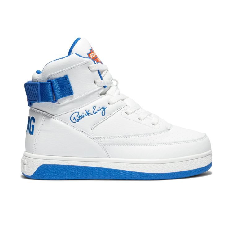KIDS PRE-SCHOOL 33 HI REBOUND White/Blue/Orange