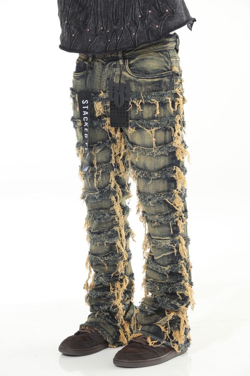 Cut and Sewn Stacked Flare