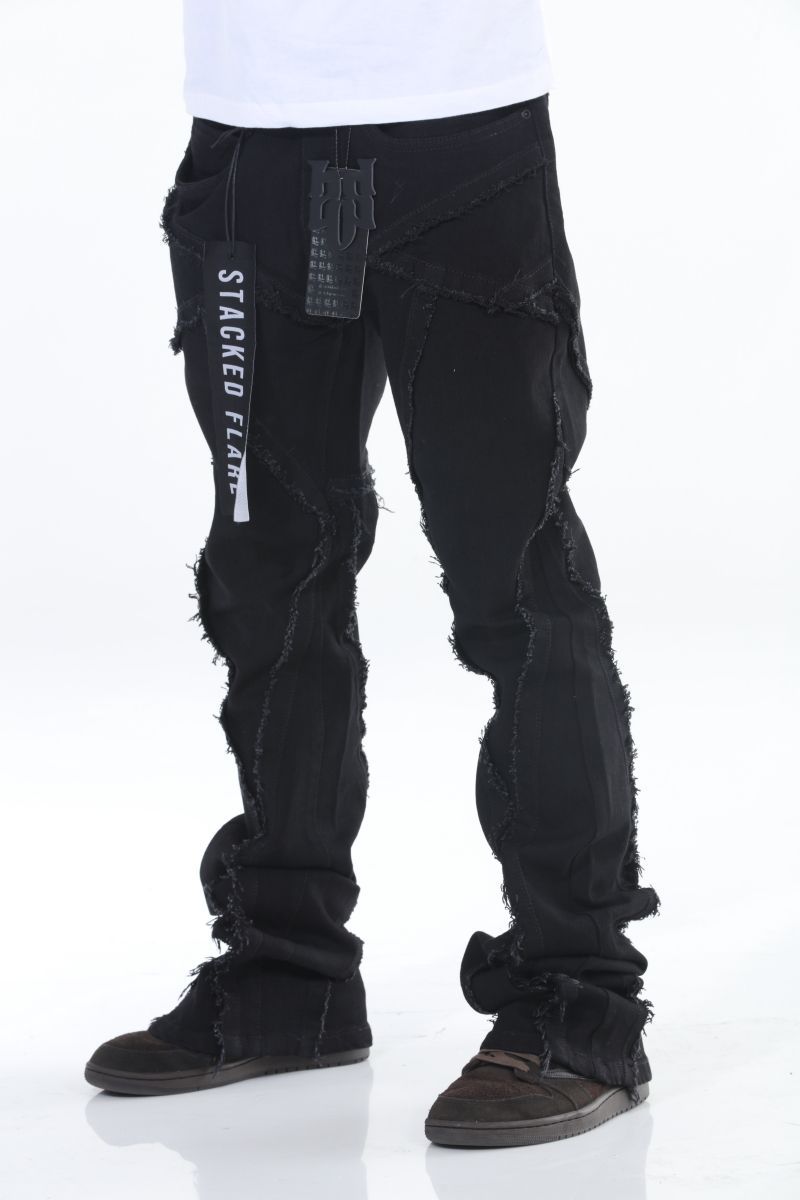 Cut and Sewn Stacked Flare