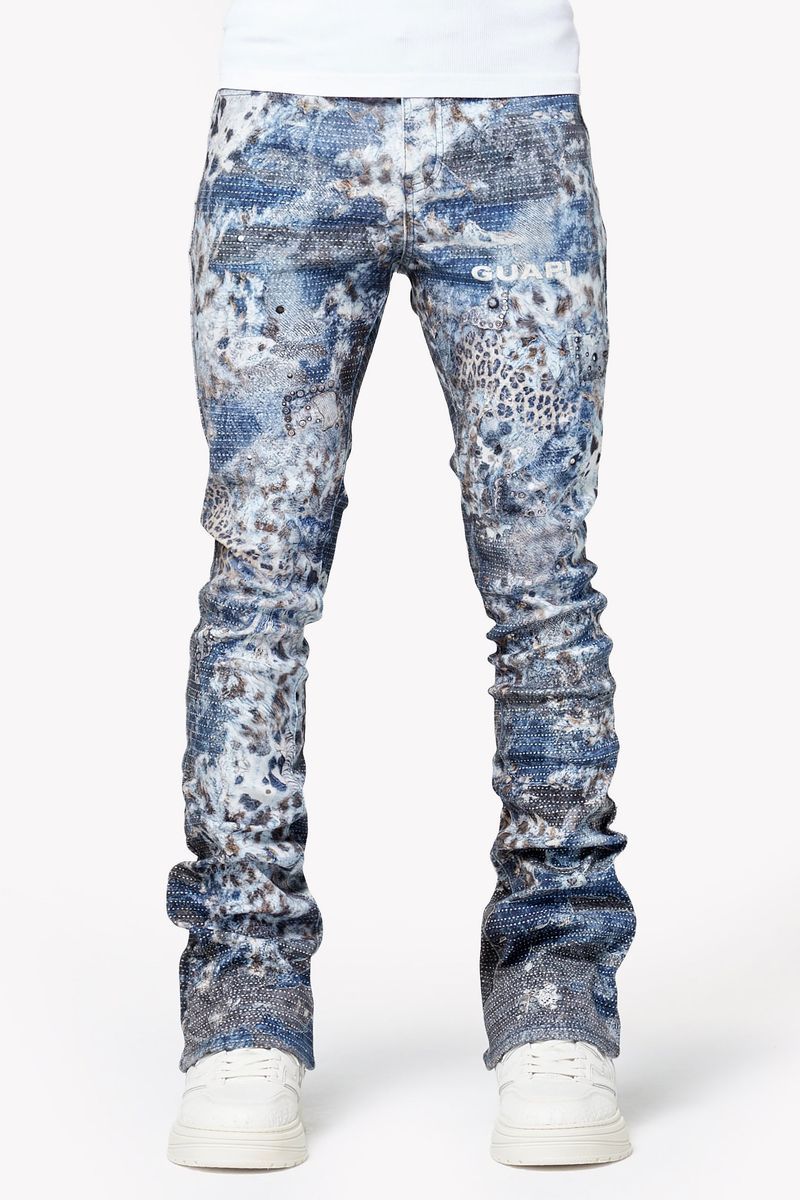 LEOPARD DENIM