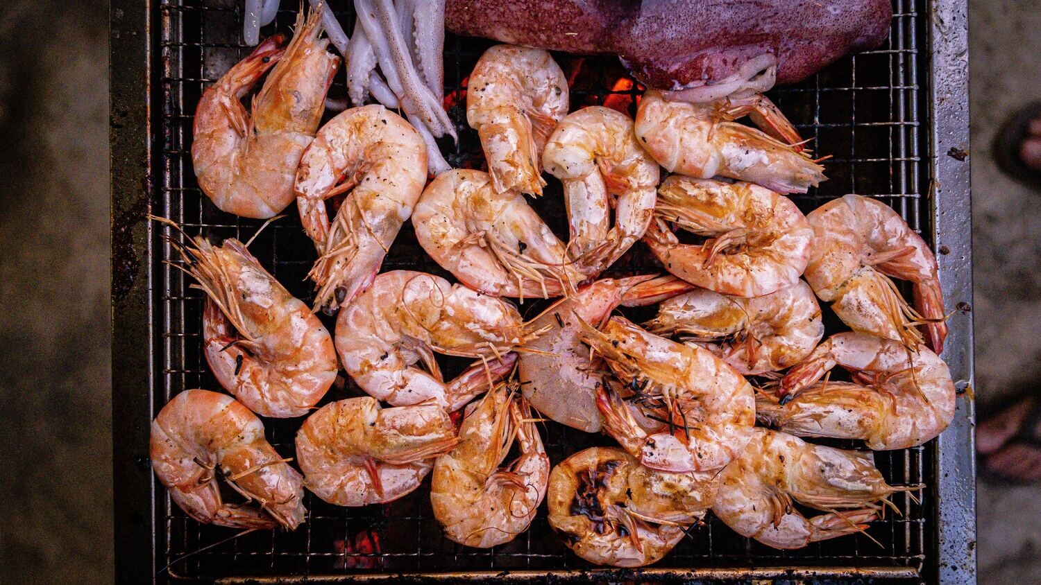 Pink Prawns