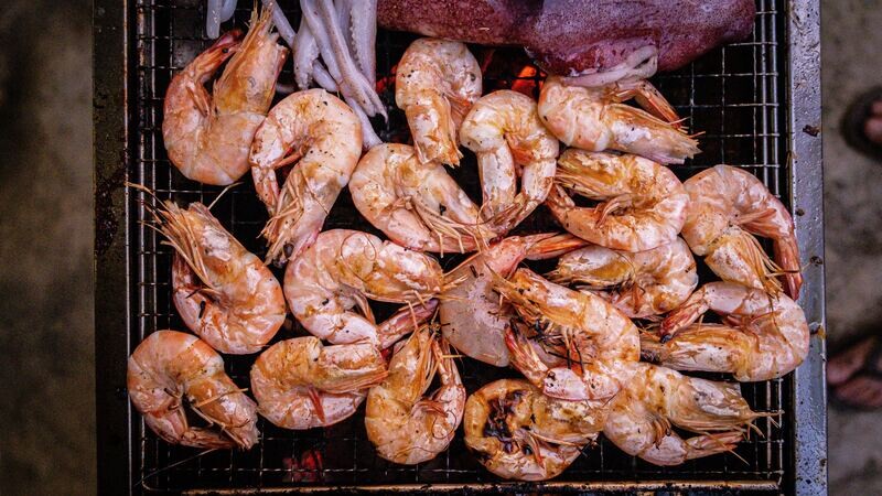 Pink Prawns