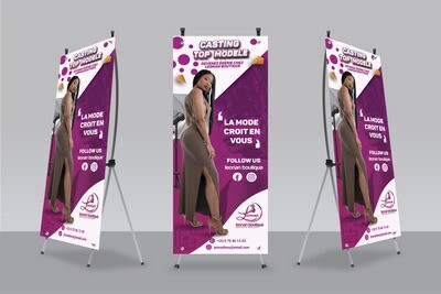 PLV Stand - Supports PLV Expo, Salon, Magasin, Showroom (à imprimer)