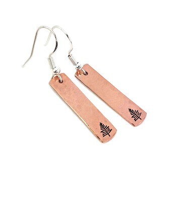 Hand Crafted Copper Earrings