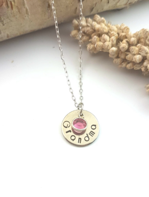 Grandmother Necklace, Nana Necklace, Gift for Grandmother