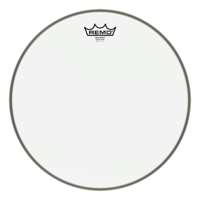 Remo Diplomat Hazy Snare Side