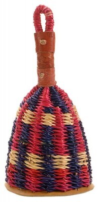 Caxixi, large, gourd bottom outside