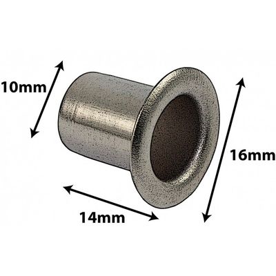 Sparedrum - Air Vent 14mm - Chrome - AVH6