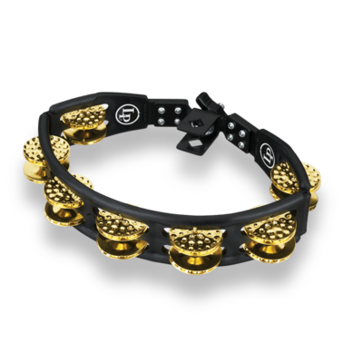 LP 179 Cyclops Mountable Tambourine - Dimpled Brass