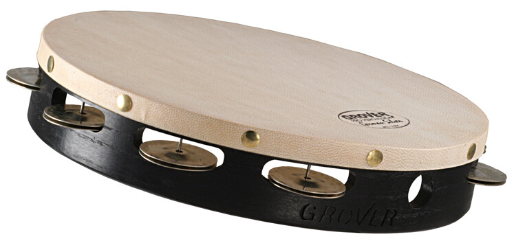 Grover Pro Percussion - Projection-Plus - German Silver Tambourine