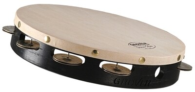 Grover Pro Percussion - Projection-Plus - German Silver Tambourine