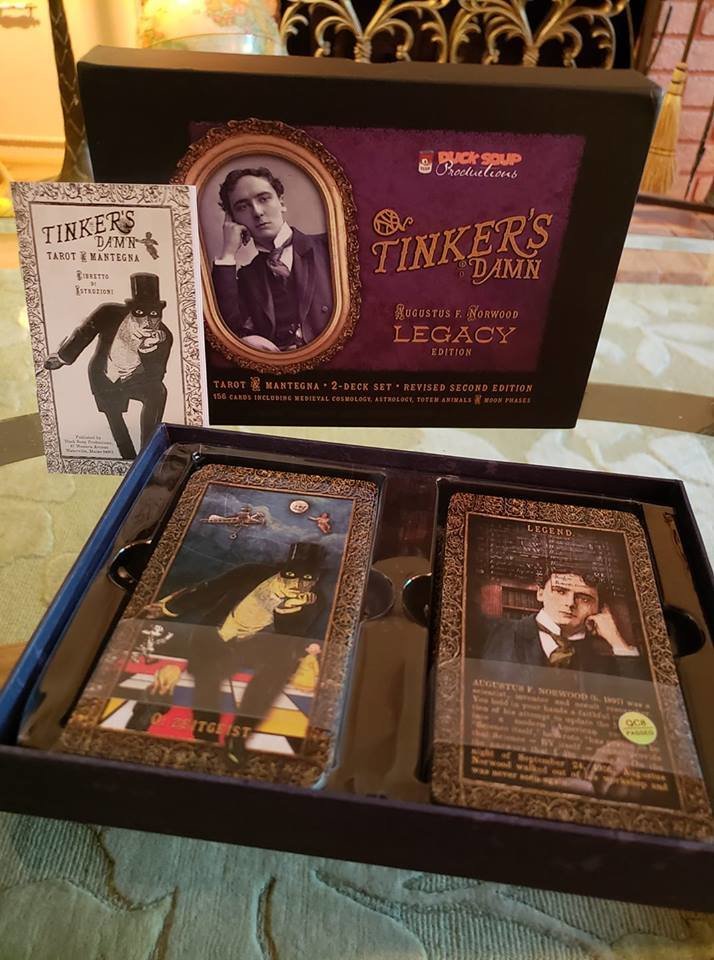 TINKER'S DAMN TAROT & MANTEGNA: Limited Edition 2-deck "Legacy" set