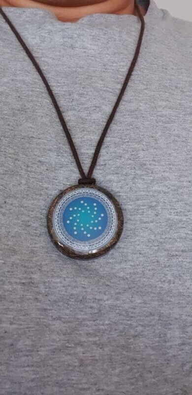 1 ORGONITE COM CRISTAIS RADIÔNICOS "PENDENTES ABRATEB"
