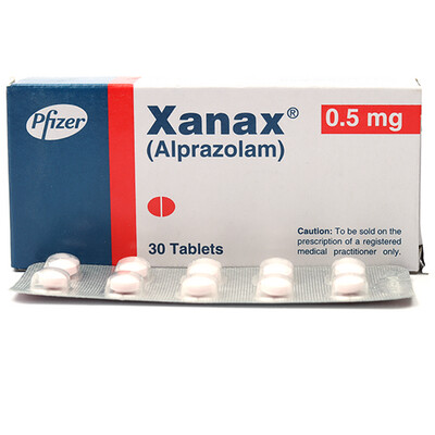 Xanax 0.5mg 30&#39;s Tablet