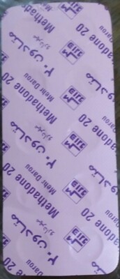 Methadone 20MG 10&#39;S Tablet