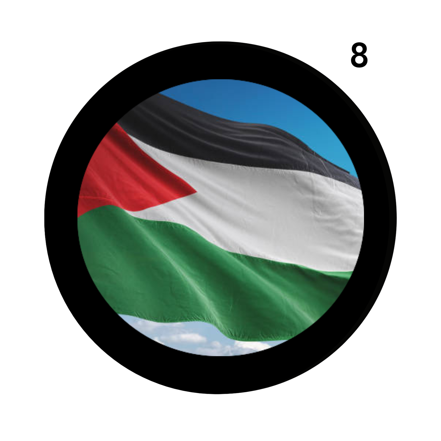 BADGE épingle/magnet 50 mm CHOISIS tes IMAGES dans notre COLLECTION PALESTINE et encourages donc deux projets tout en assumant tes CONVICTIONS
