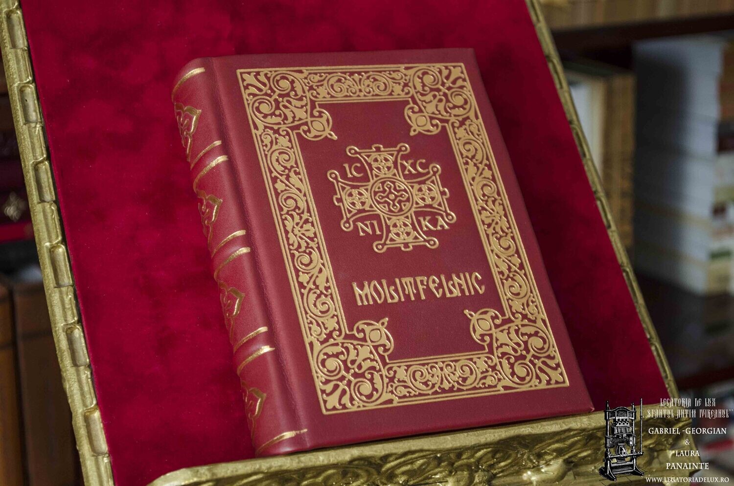 Molitfelnic mic - Evhologiu - Ed. AMD (2017) (piele naturală)