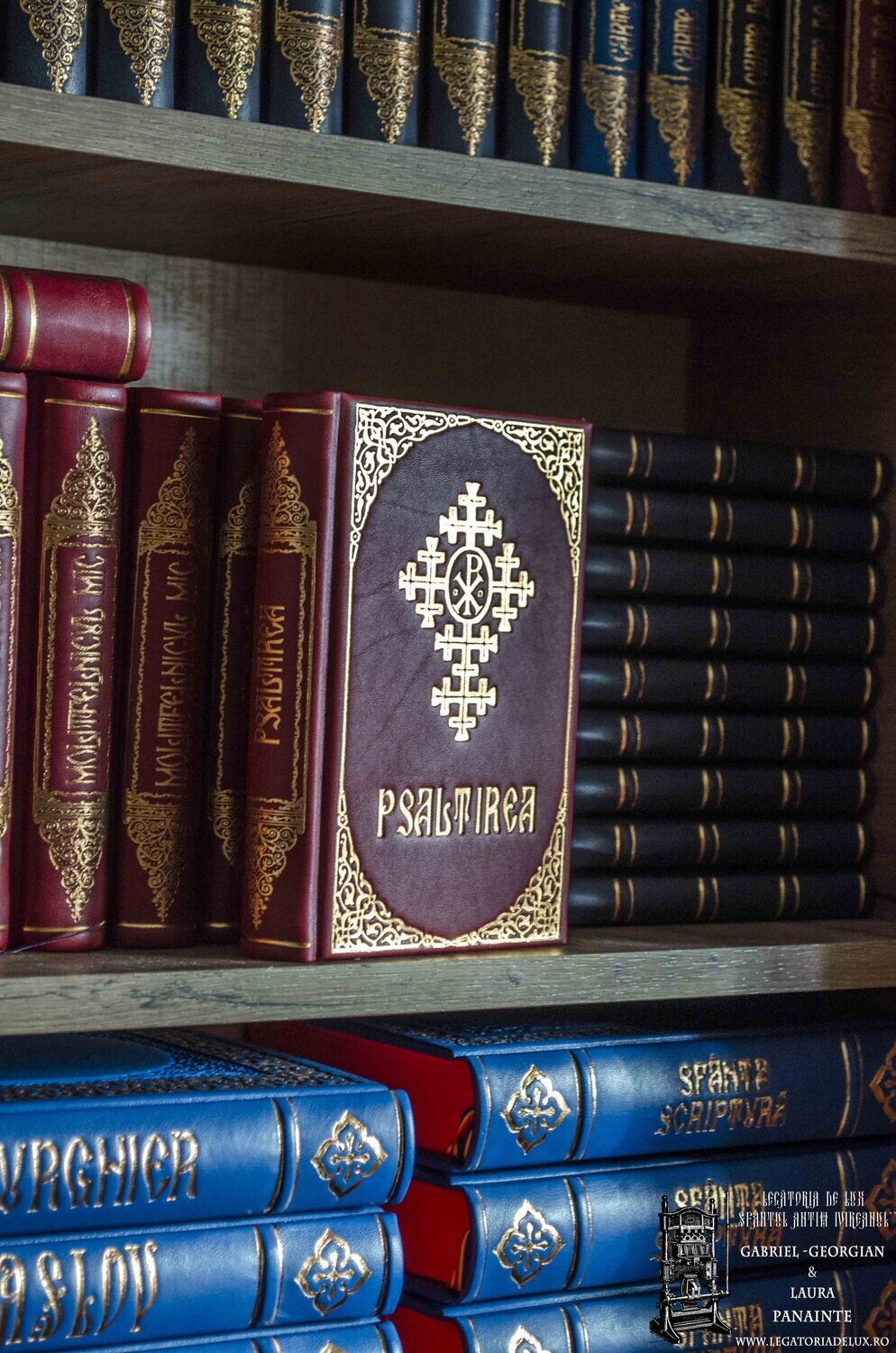Psaltirea mică - Ed. IBMBOR (piele naturală)