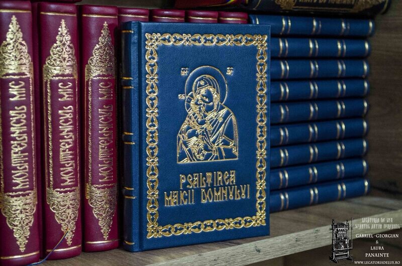 Psaltirea Maicii Domnului - Ed. Agapis (piele naturală)