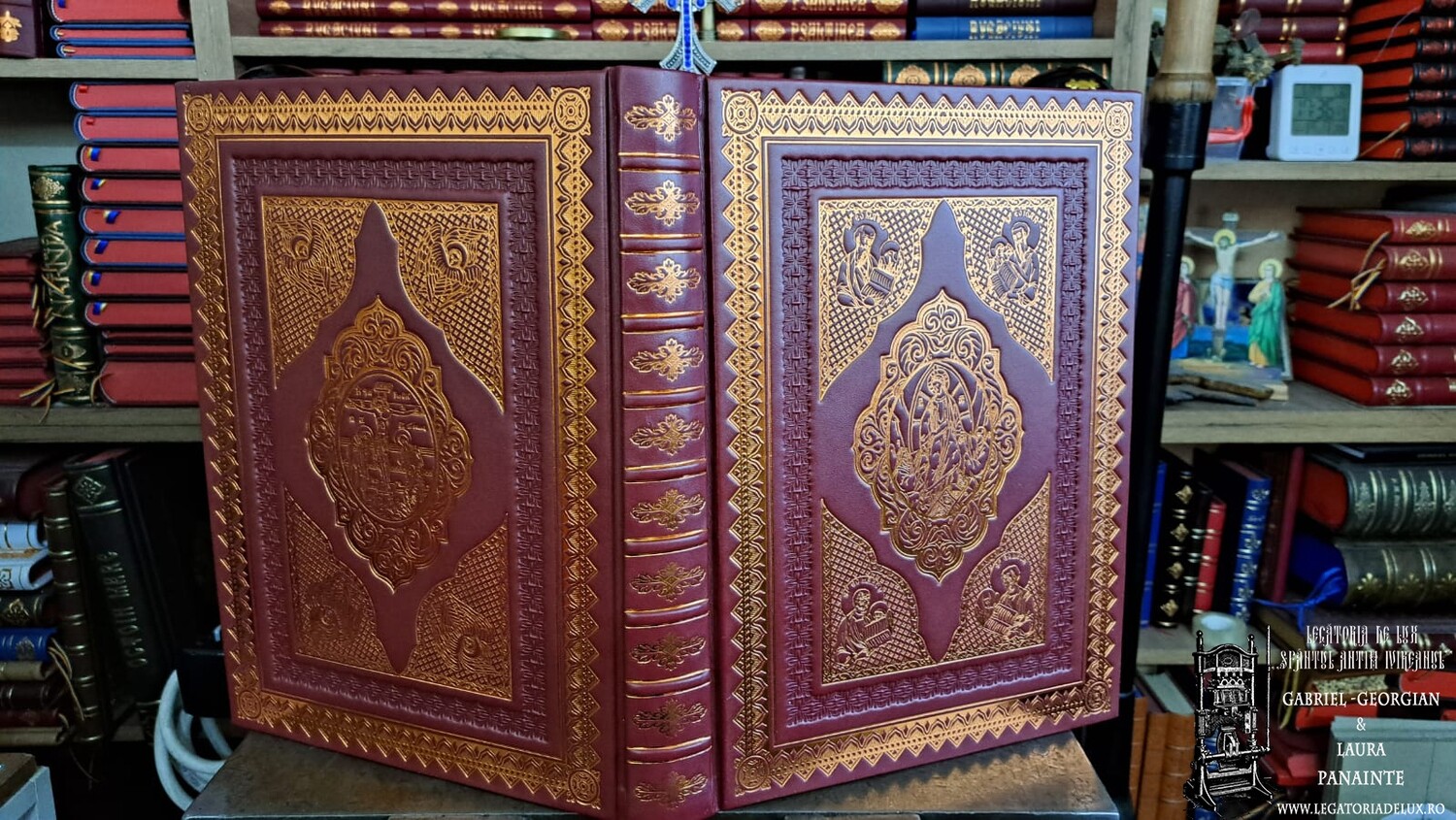 Sfânta Evanghelie - format mare (Ed. IBMBOR) (piele naturală)