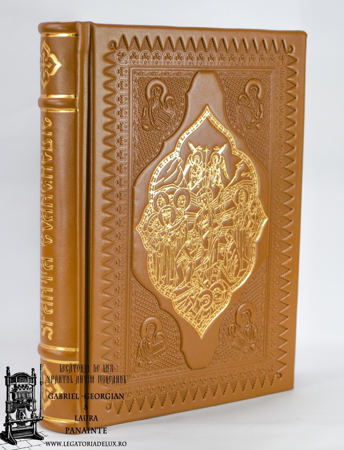 Sfânta Evanghelie (mică) - MDL 2 (piele naturală)