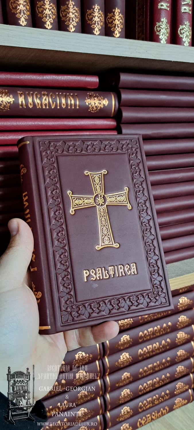 Psaltirea (mică, piele naturală) - Ed. IBMBOR - M2