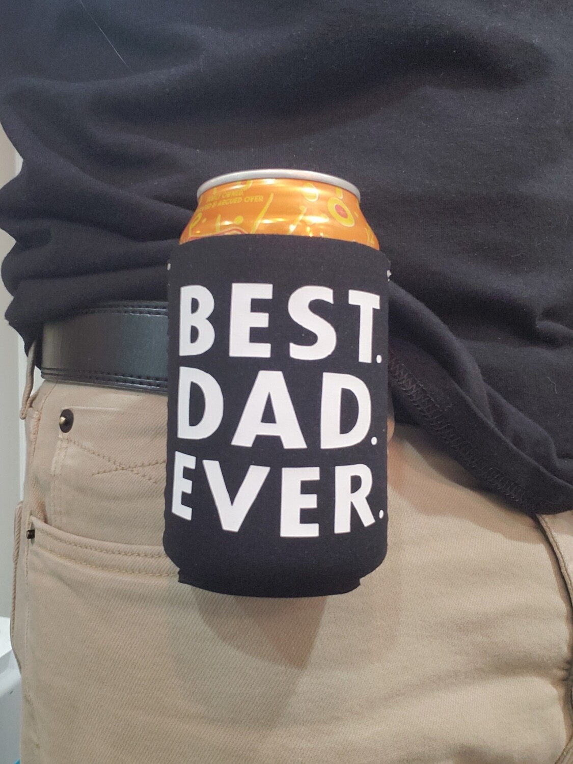 Wholesale Awesome Dad Wooden Beer Koozie/Fathers Day/Engraved Guy Gift for  your store