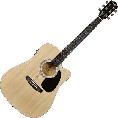 Fender Squier SA-105CE Semi Acoustic Guitar Super Bundle Deal !