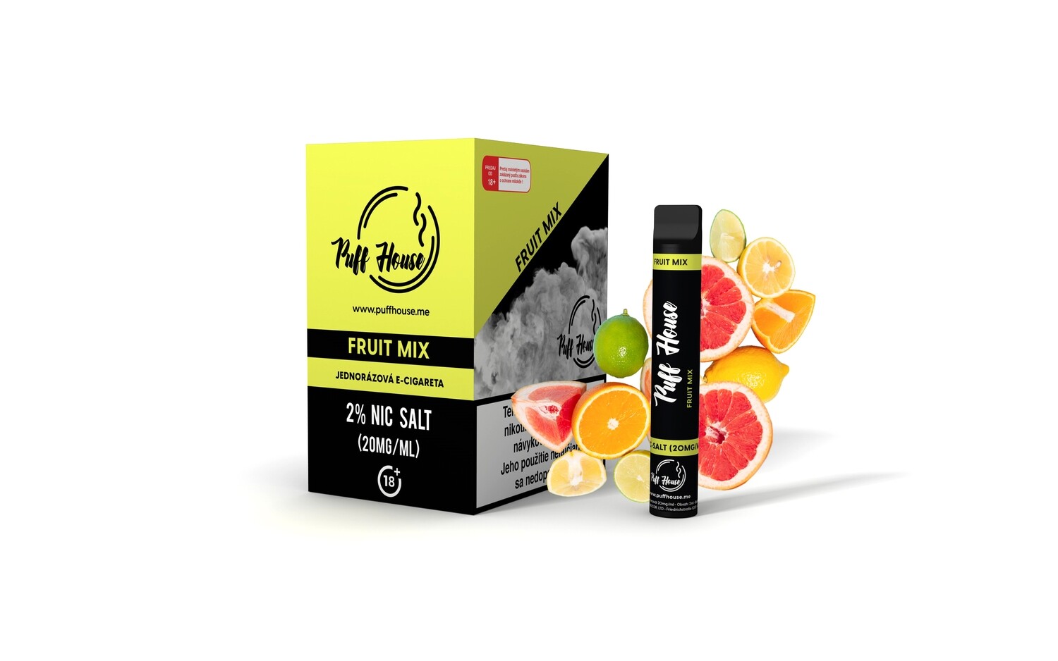 Jednorázová e-cigareta Puff House, EXPOD, Fruit Mix