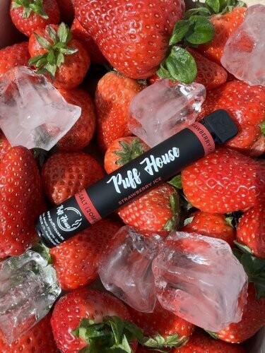 Jednorázová e-cigareta Puff House, EXPOD, Strawberry Ice