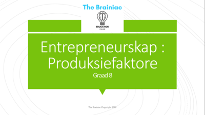 Gr 8 EBW PowerPoints - Kwartaal 2