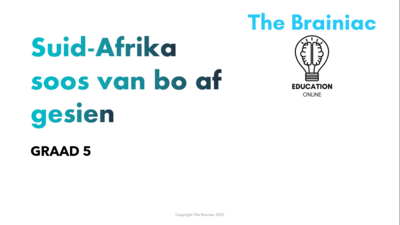 Gr 5 SW (Geografie) PowerPoints - Kwartaal 2