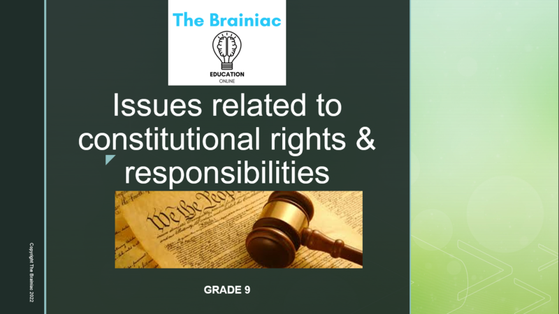 Gr 9 LO PowerPoints - Term 2