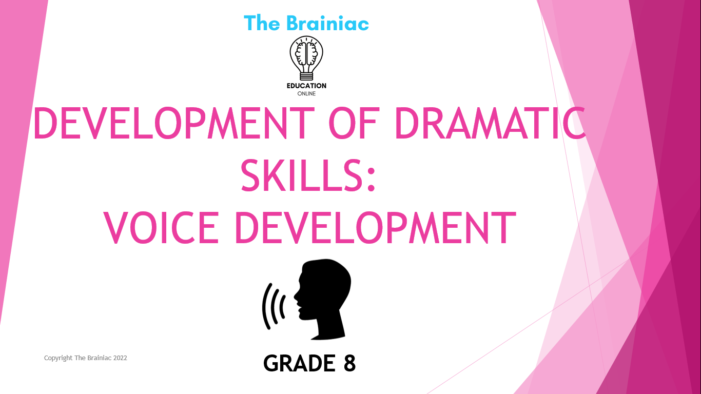 Gr 8 Drama PowerPoints - Term 2