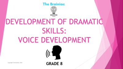 Gr 8 Drama PowerPoints - Term 2