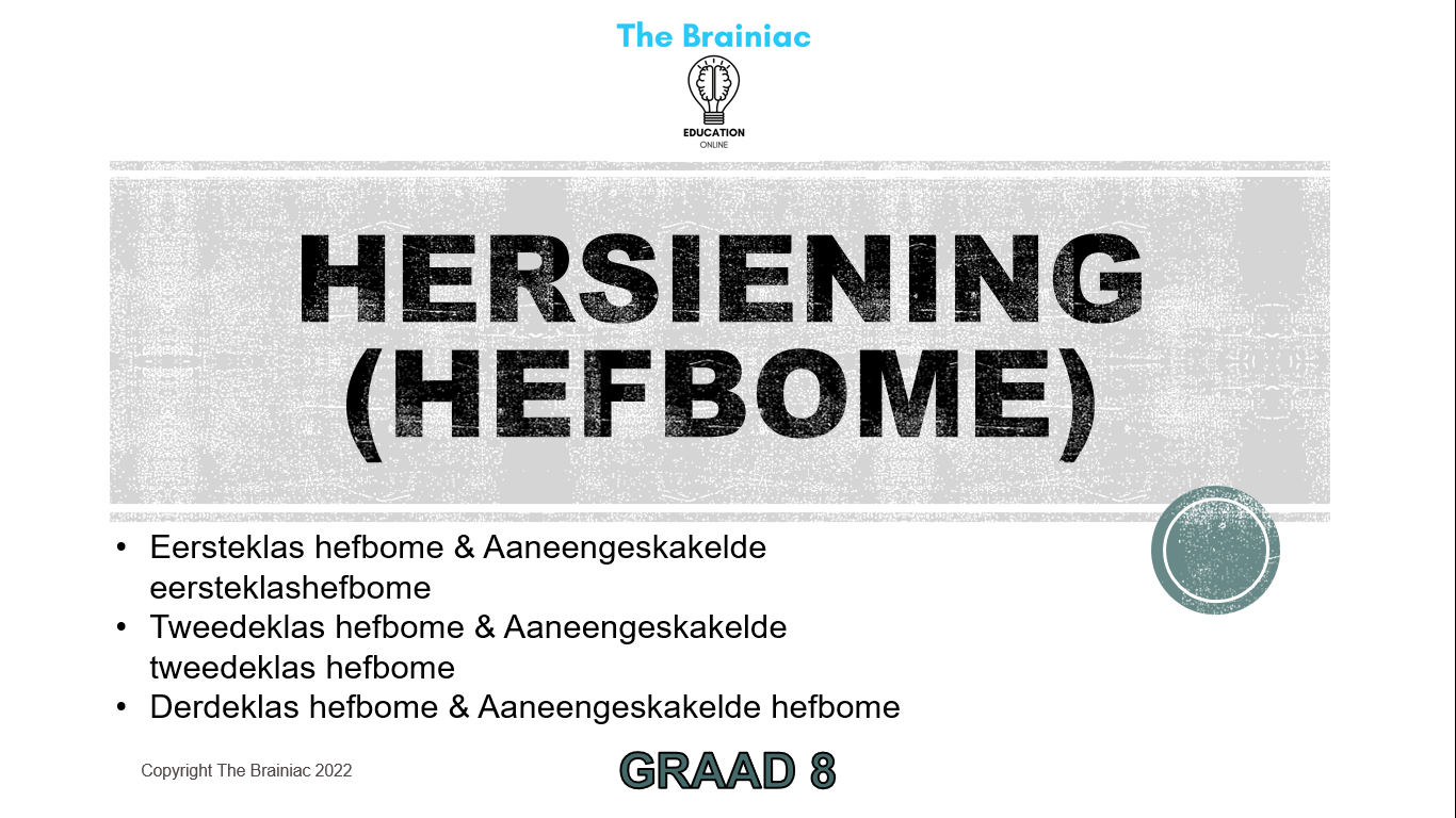 Gr 8 Tegnologie PowerPoints - Kwartaal 3