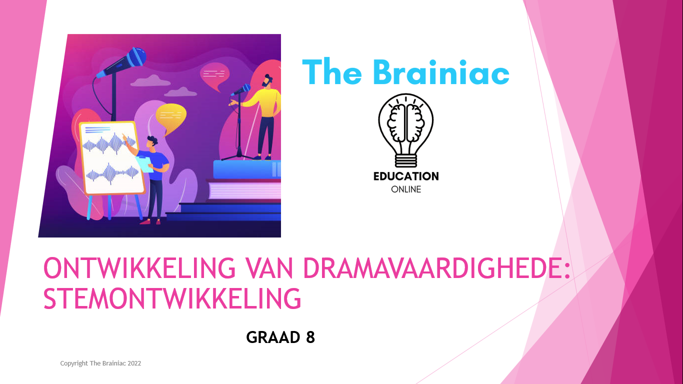 Gr 8 Drama PowerPoints - Kwartaal 3
