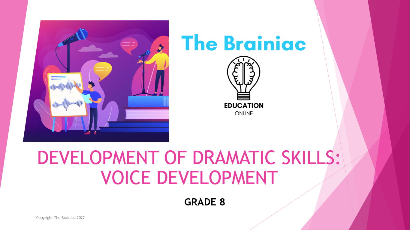 Gr 8 Drama PowerPoints - Term 3