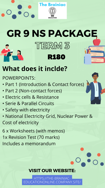 Gr 9 NS Resources Package - Term 3